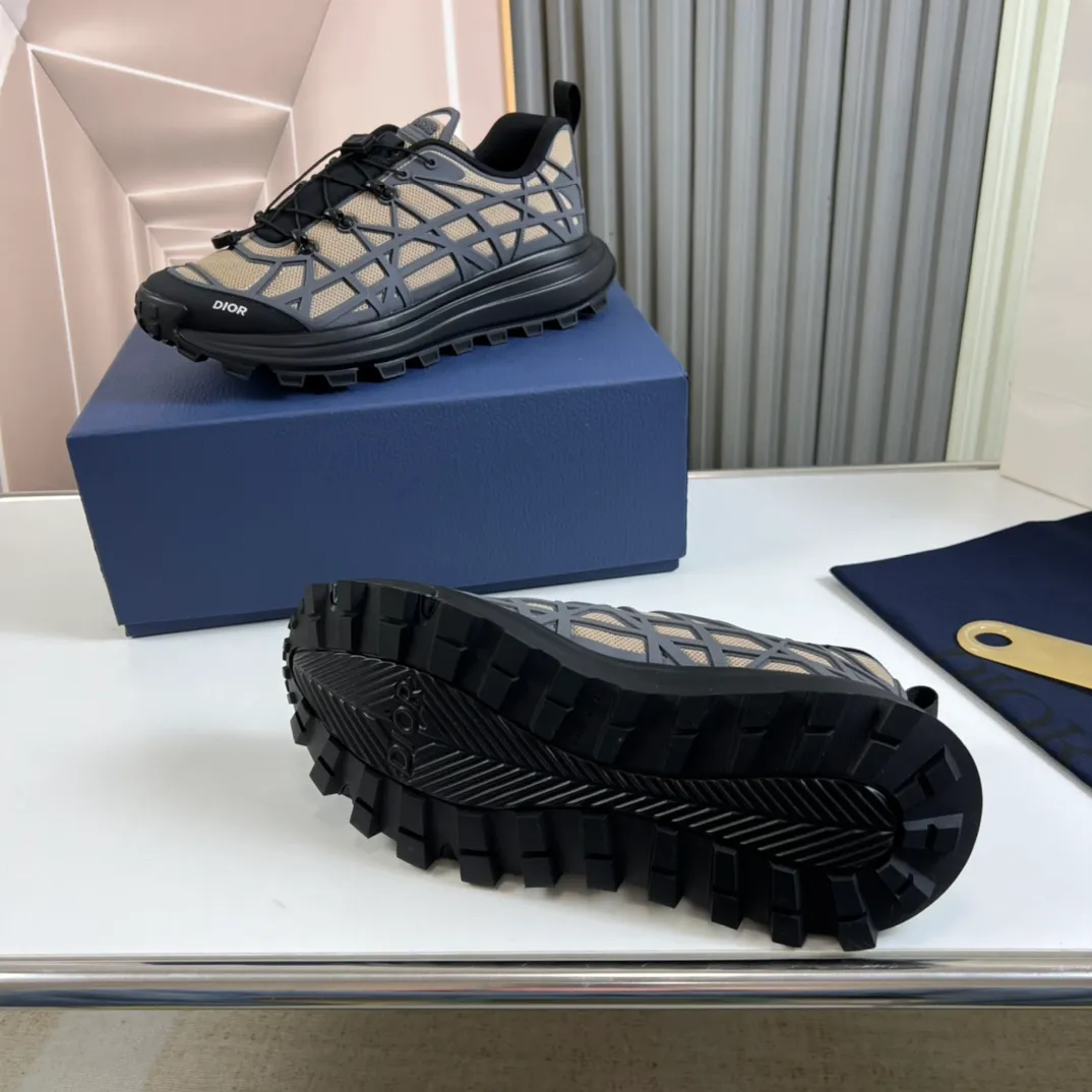 Men's men's shoes 💰640💰 Dior. The latest hot sale 🔥Official website 1:1 replica ⬆️Imported mesh technology, comfortable mesh lining 38-45 (45 customized, non-returnable)